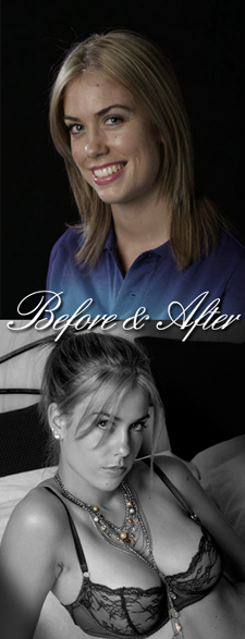 before and after portrait 2